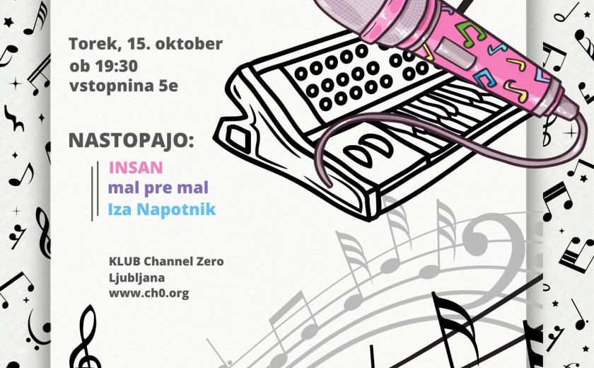 Insan, mal pre mal, Iza Napotnik @ Channel Zero